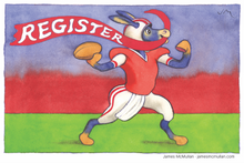 Load image into Gallery viewer, James McMullan State Specific Postcard Packs