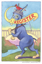 Load image into Gallery viewer, James McMullan State Specific Postcard Packs