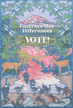 Load image into Gallery viewer, Lorraine Bubar GOTV Postcard Series