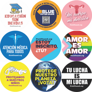 Combo Pack of Stickers - Spanish