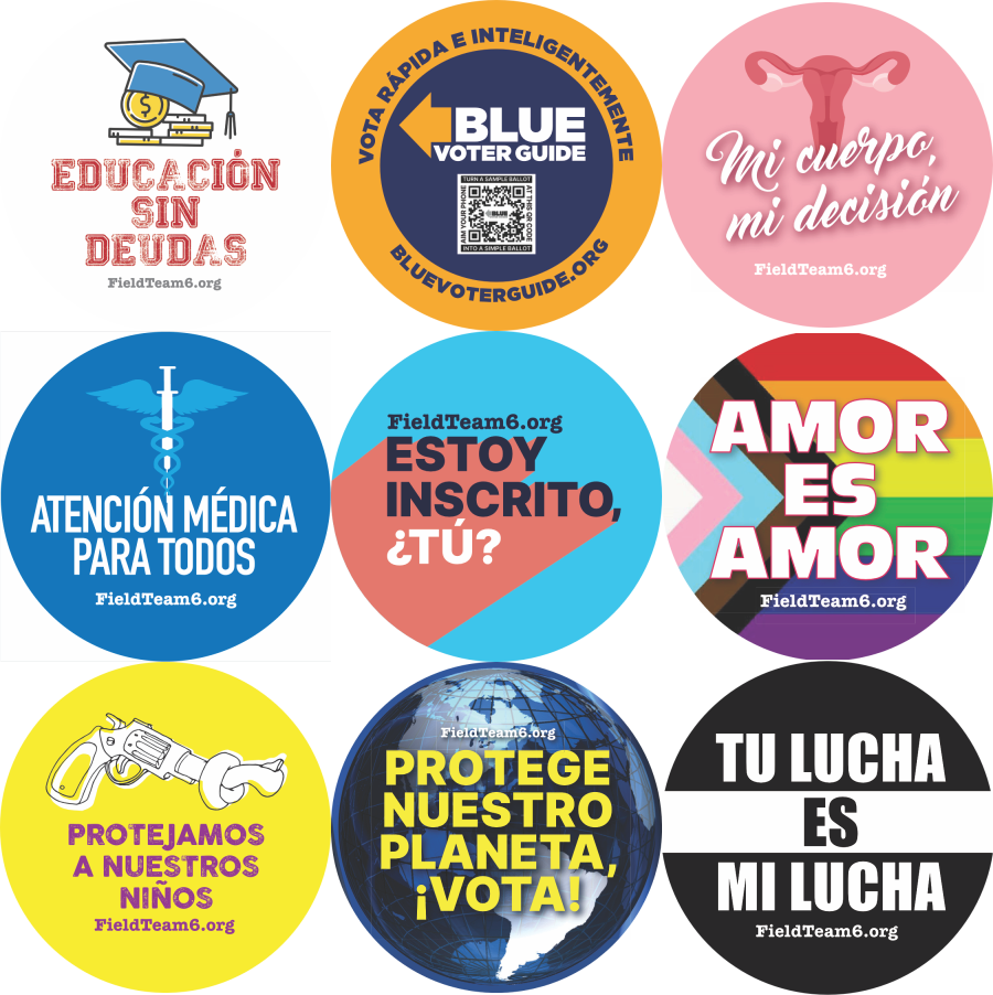 Combo Pack of Stickers - Spanish